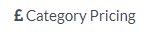 Category pricing Button